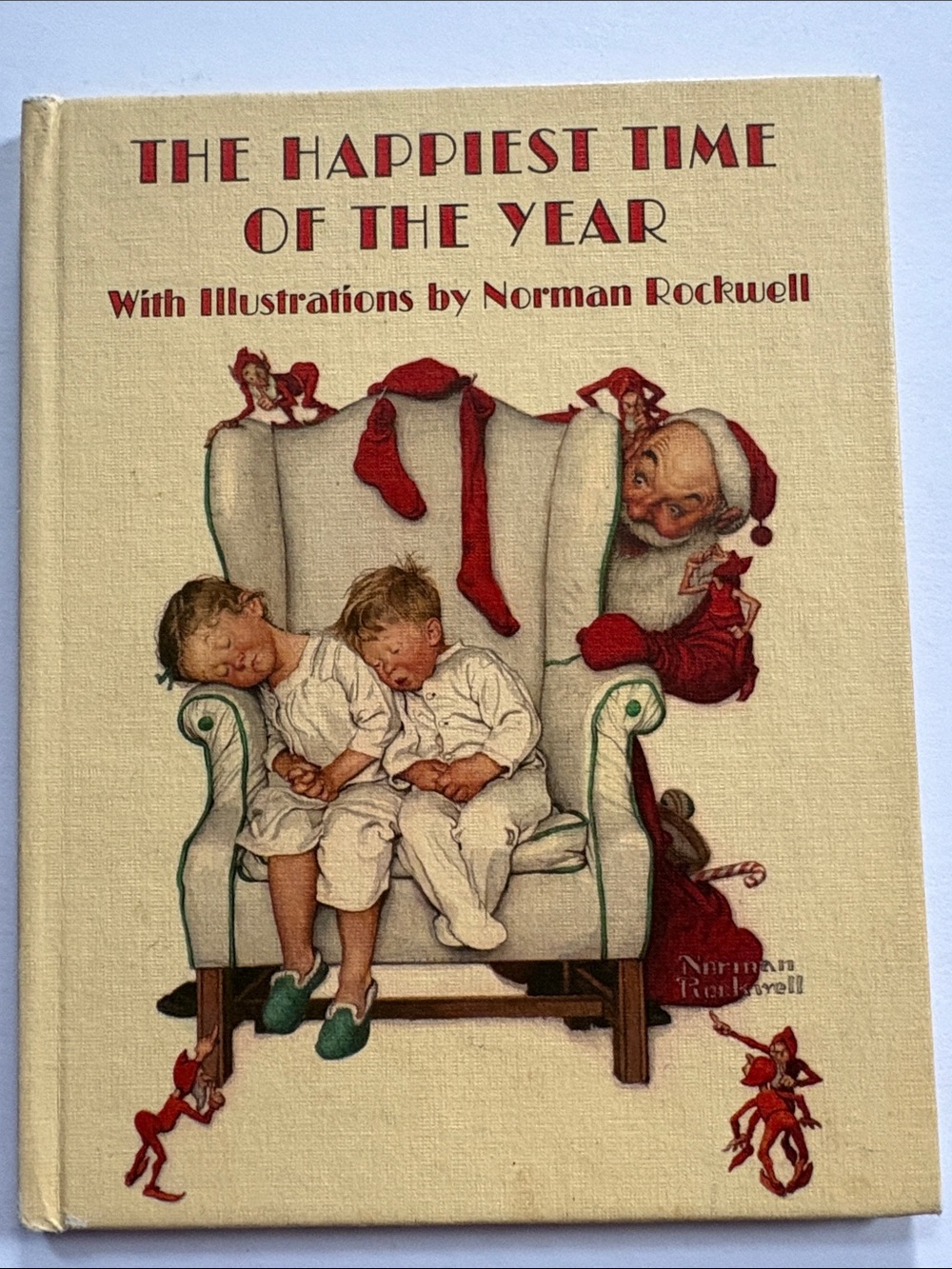 Vintage Christmas collectible book